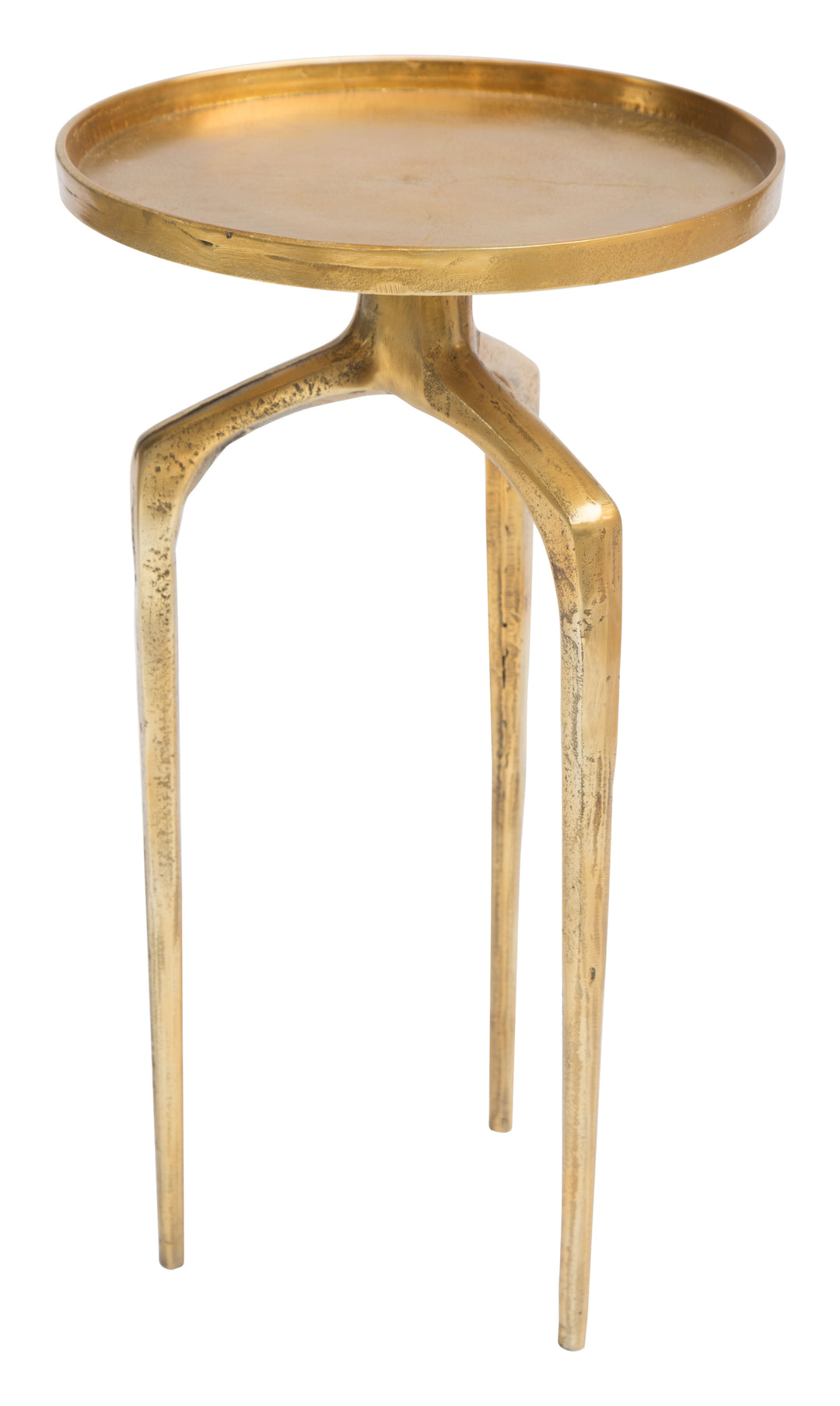 Zuo Como Accent Table Set (2-Piece) Antique Gold