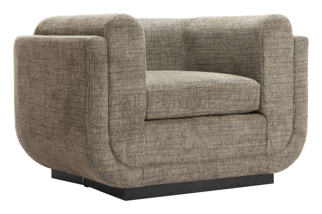 Zuo Sereneu Accent Chair Green Tweed