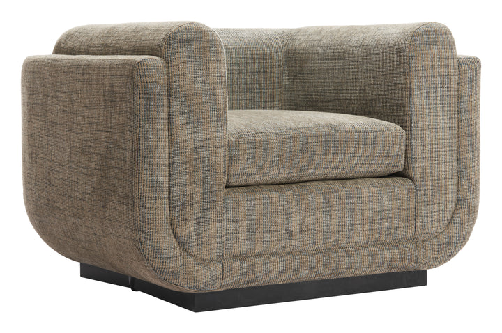 Zuo Sereneu Accent Chair Green Tweed