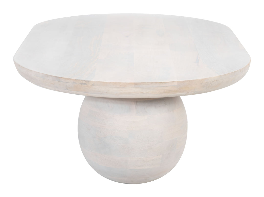 Zuo Gihak Coffee Table Whitewashed