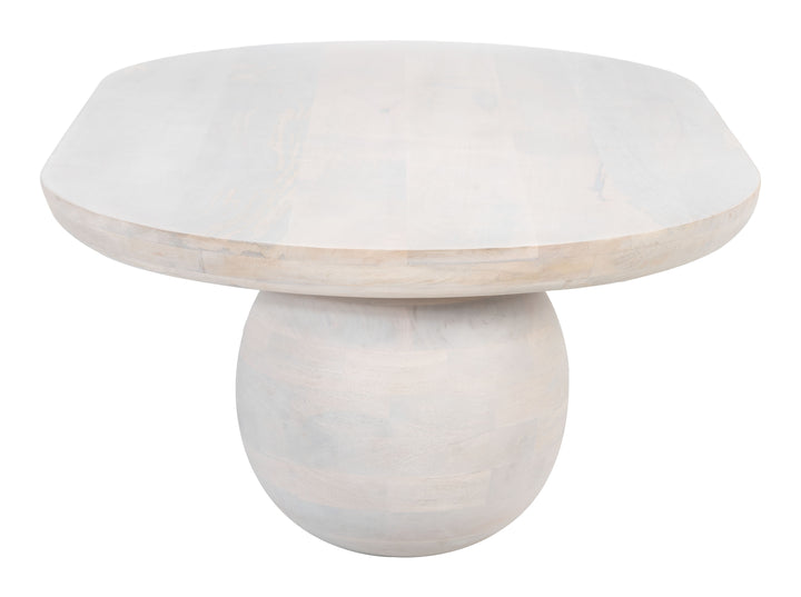 Zuo Gihak Coffee Table Whitewashed