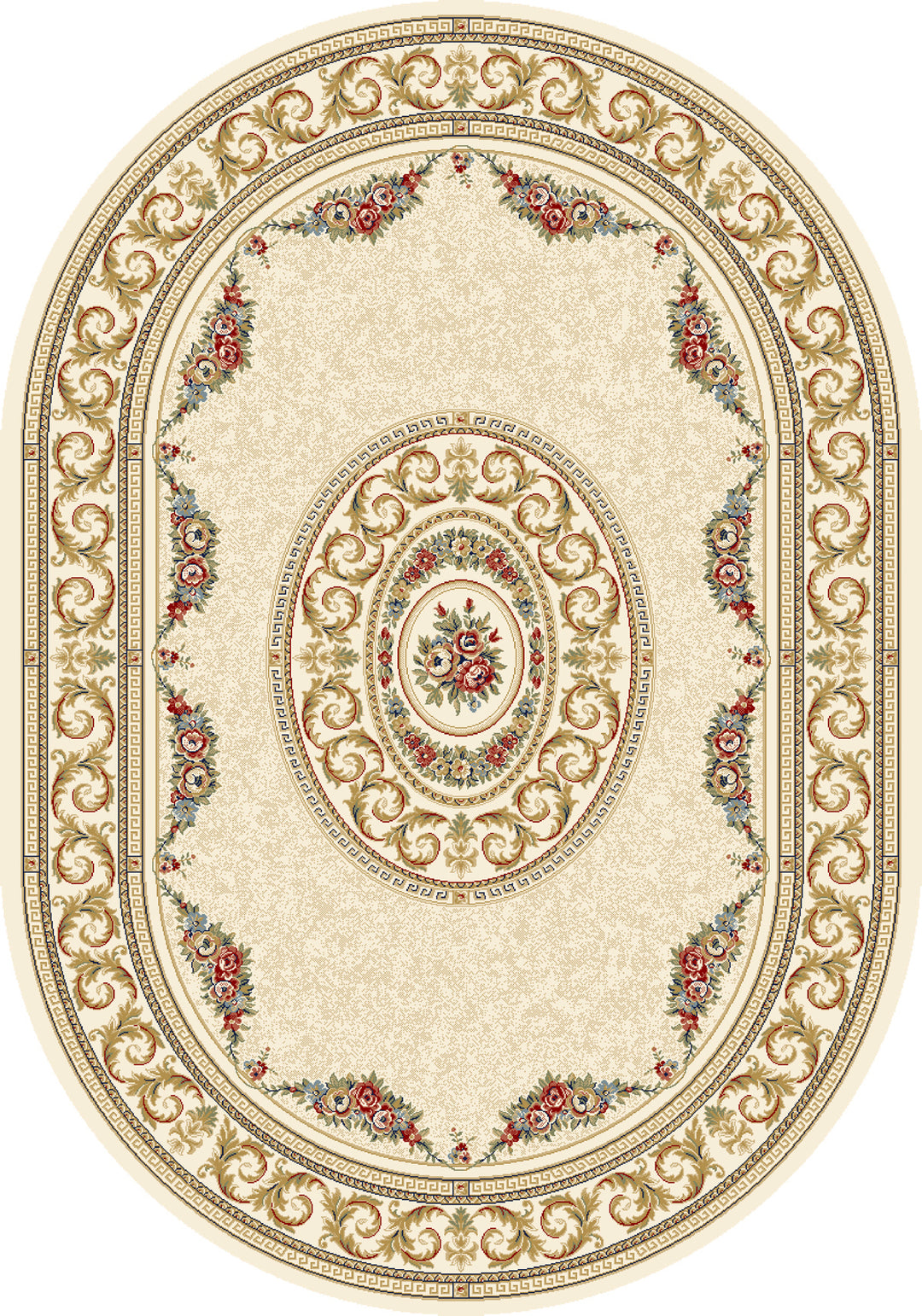 57226-6464 Dynamic Rugs Ancient Garden