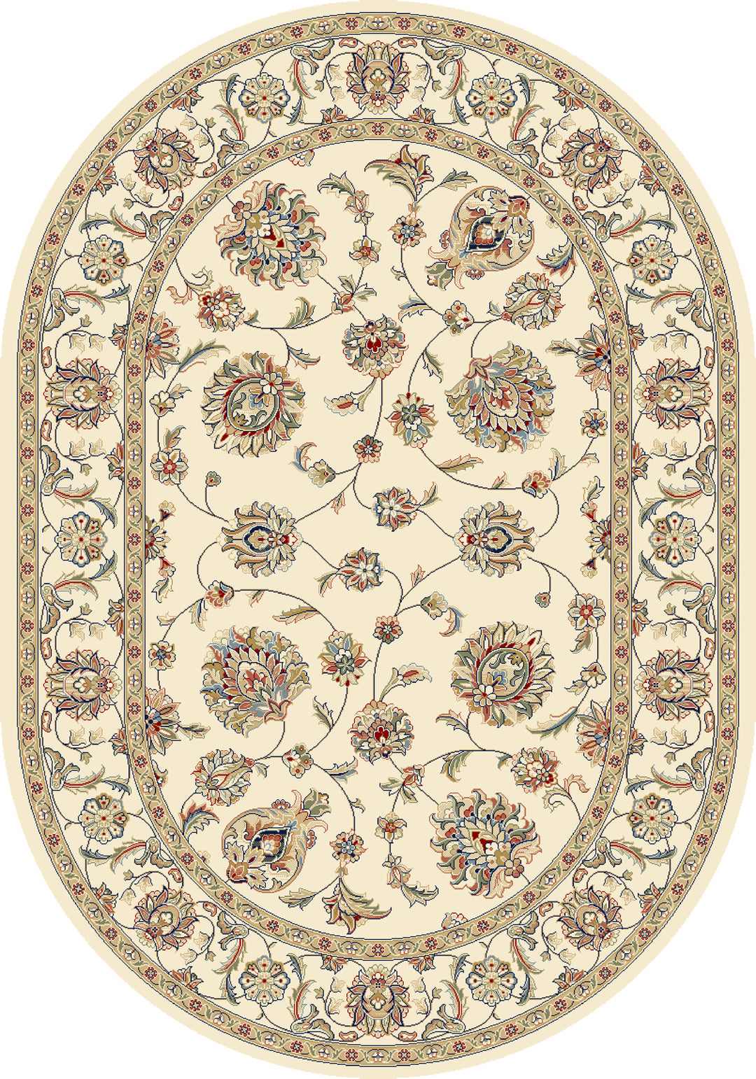 57365-6464 Dynamic Rugs Ancient Garden