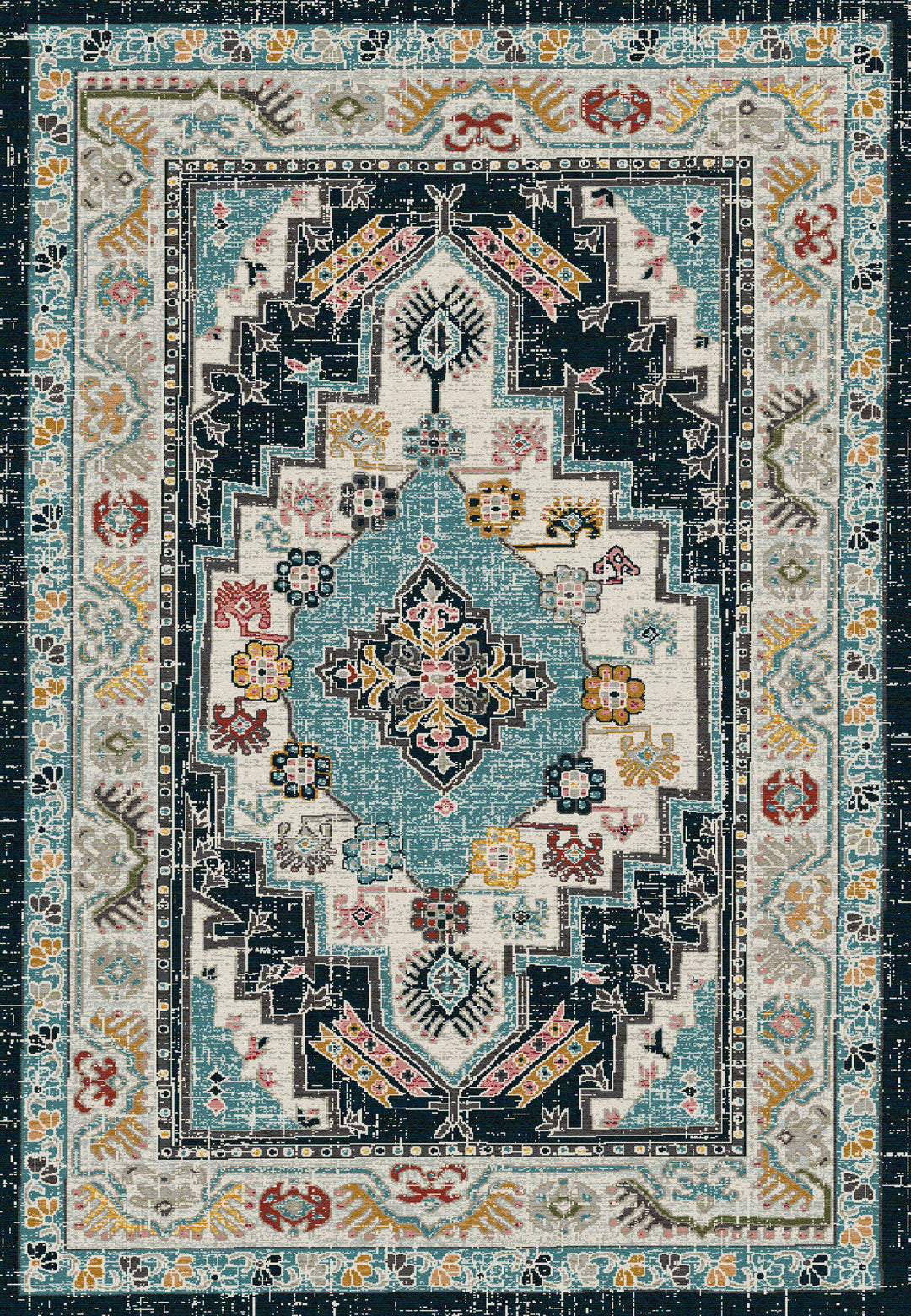 6631-590 Dynamic Rugs Zodiac