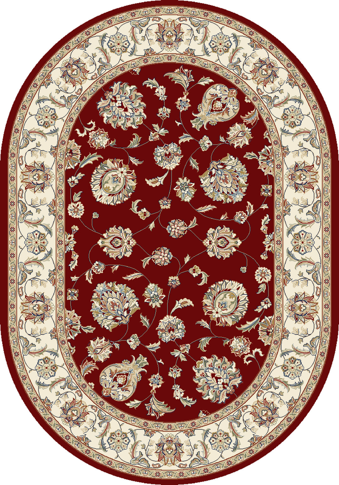 57365-1464 Dynamic Rugs Ancient Garden