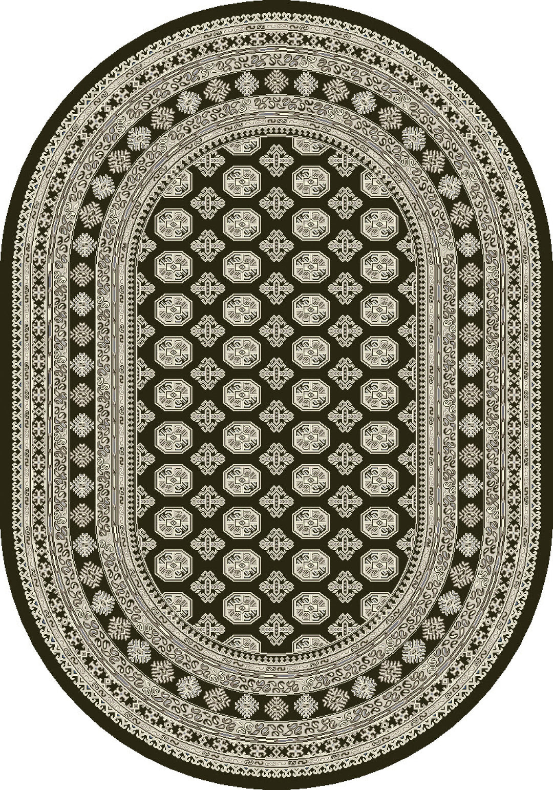 57102-3636 Dynamic Rugs Ancient Garden