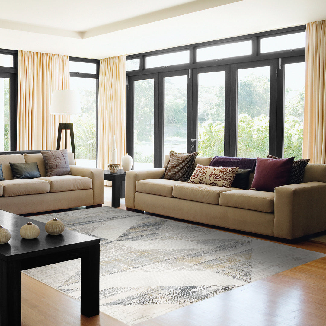 27072-155 Dynamic Rugs Quartz
