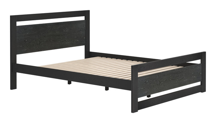 Zuo Repos Queen Bed Black