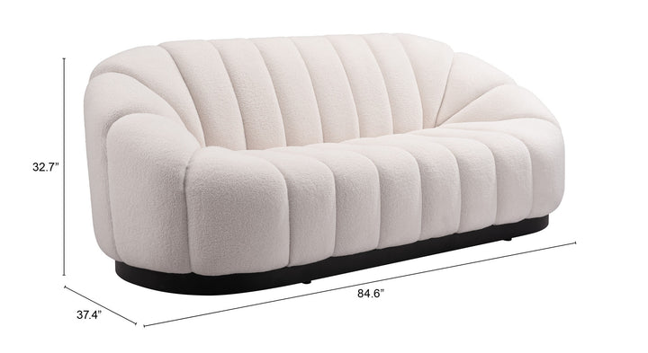 Zuo Bhutan Sofa Cream
