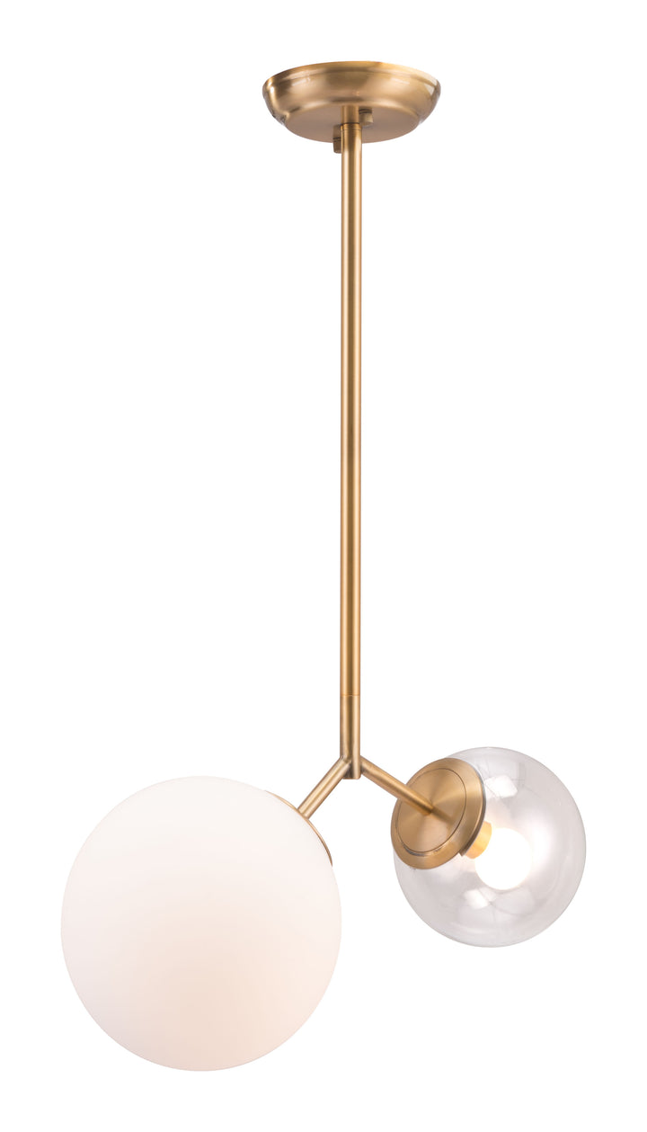 Zuo Constance Ceiling Lamp Brass