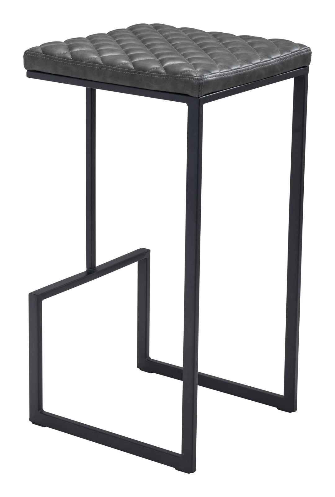 Zuo Element Barstool Gray