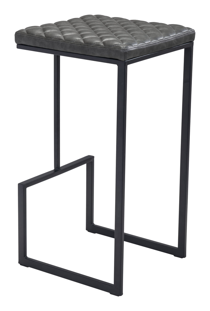 Zuo Element Barstool Gray