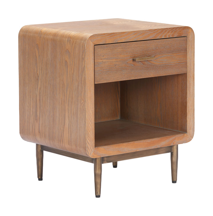Zuo Vidaz Side Table Brown