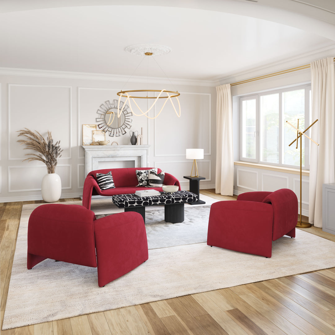 Zuo Horten Sofa Red
