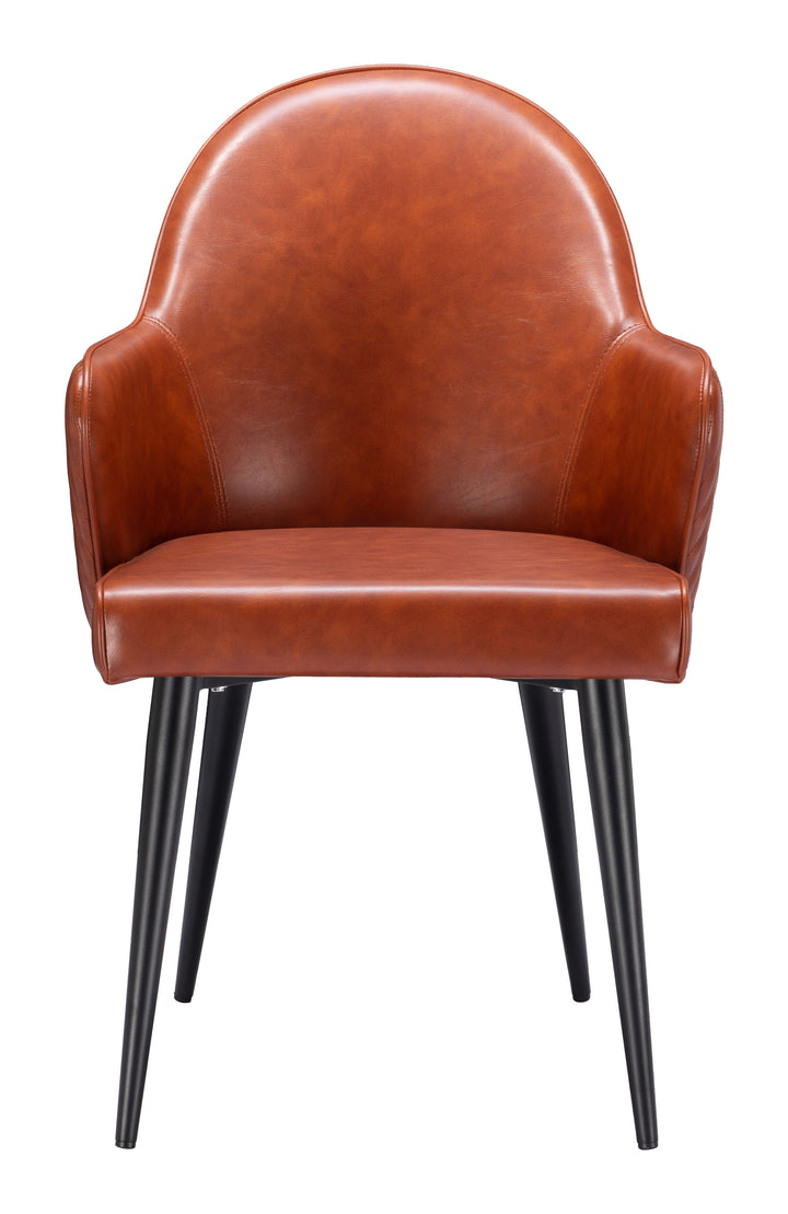 Zuo Silloth Dining Chair Brown