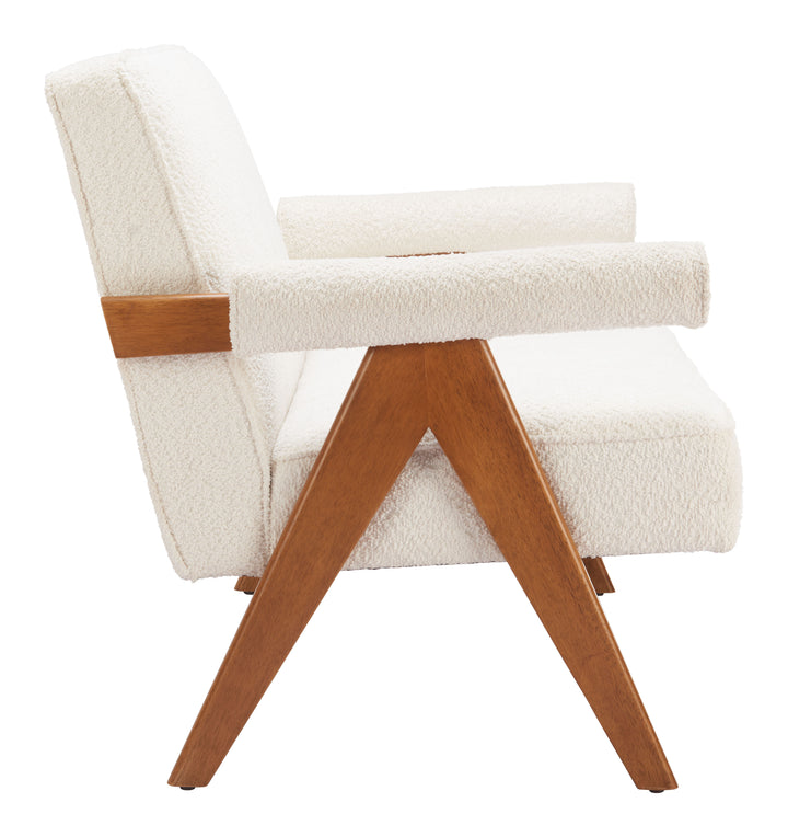Zuo Encanto Loveseat Ivory