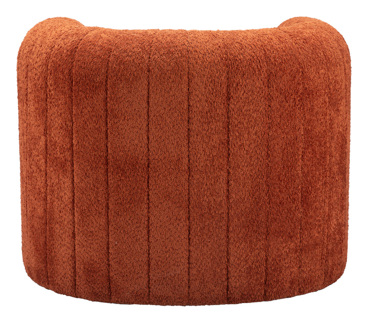 Zuo Viana Accent Chair Burnt Orange