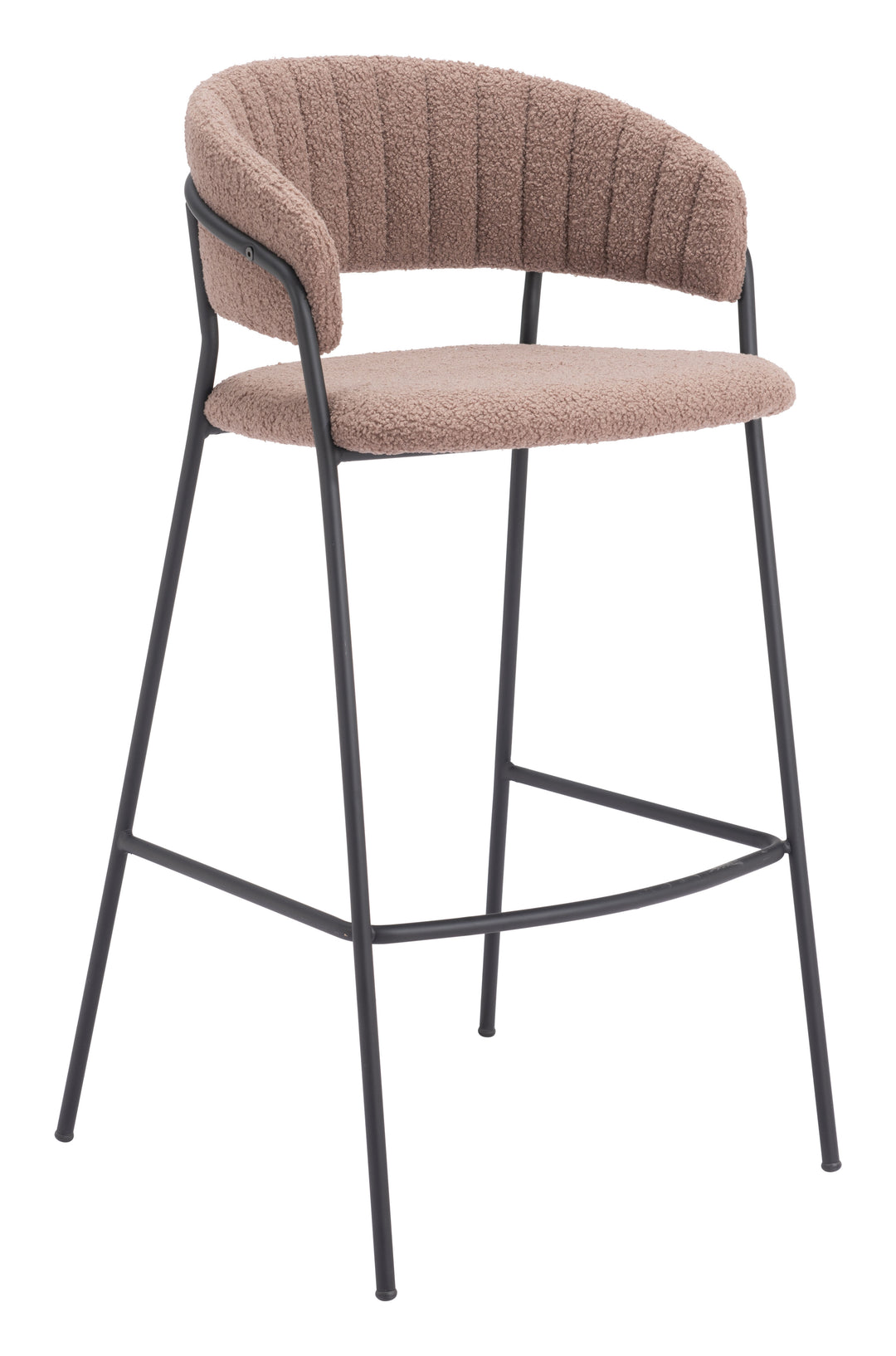 Zuo Josephine Barstool (Set of 2) Brown