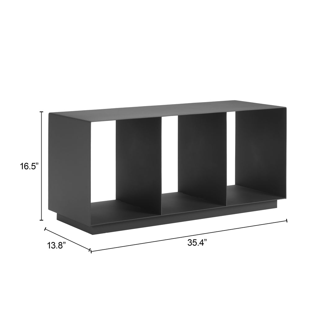 Zuo Kokos Coffee Table Charcoal