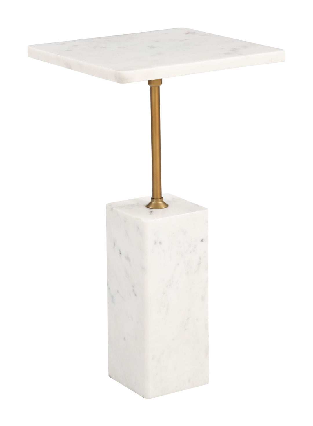 Zuo Naht Side Table White