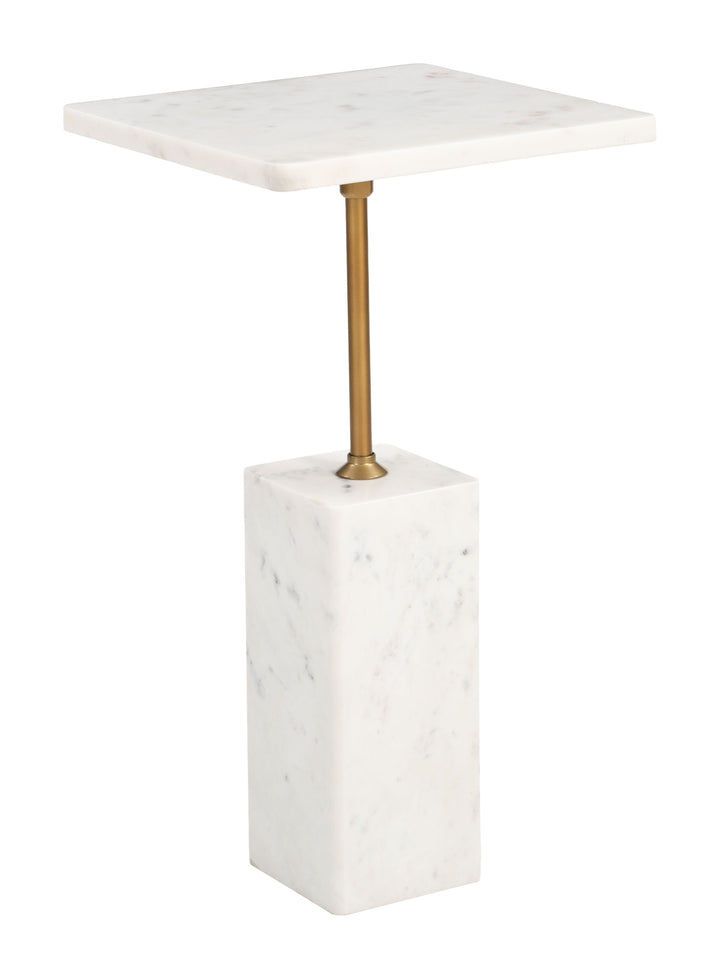 Zuo Naht Side Table White
