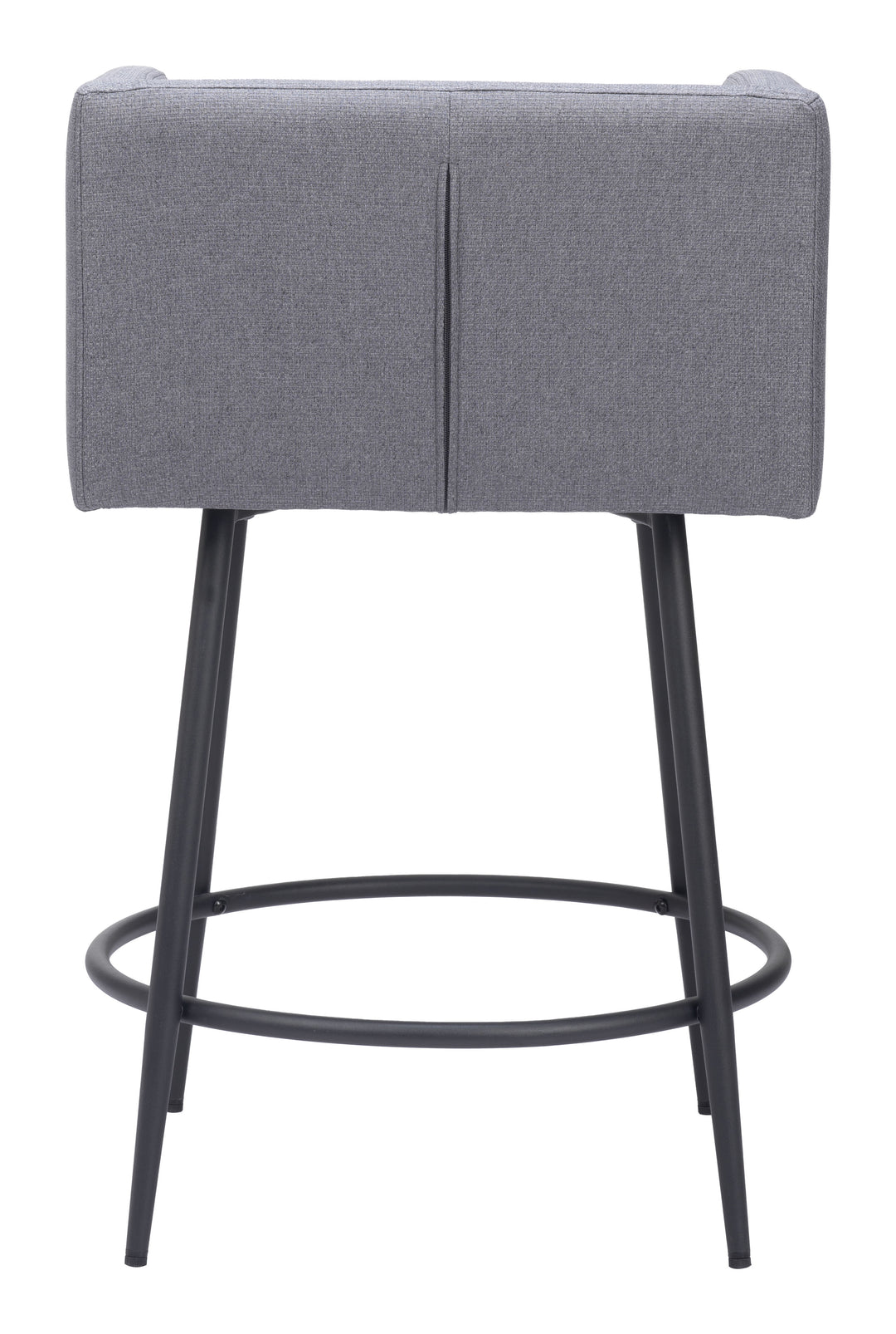 Zuo Horbat Counter Stool (Set of 2) Gray