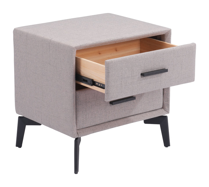 Zuo Halle Side Table Gray