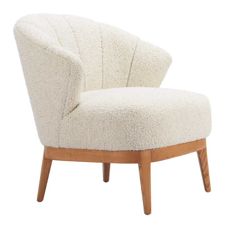 Zuo Leque Accent Chair Tawny Beige