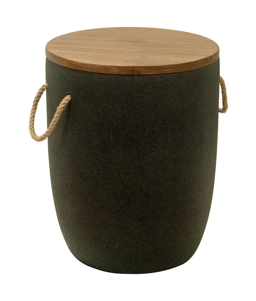 Zuo Biban Side Table Natural & Brown
