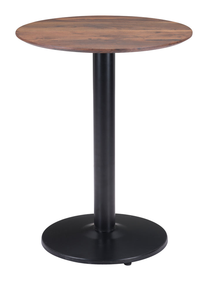 Zuo Alto Bistro Table Brown & Black
