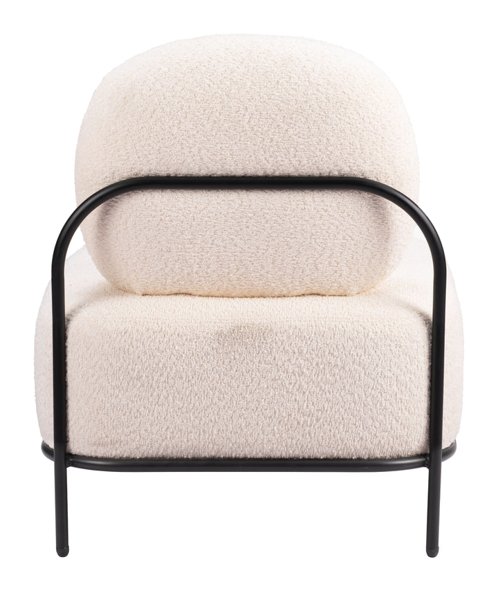 Zuo Arendal Accent Chair Vanilla