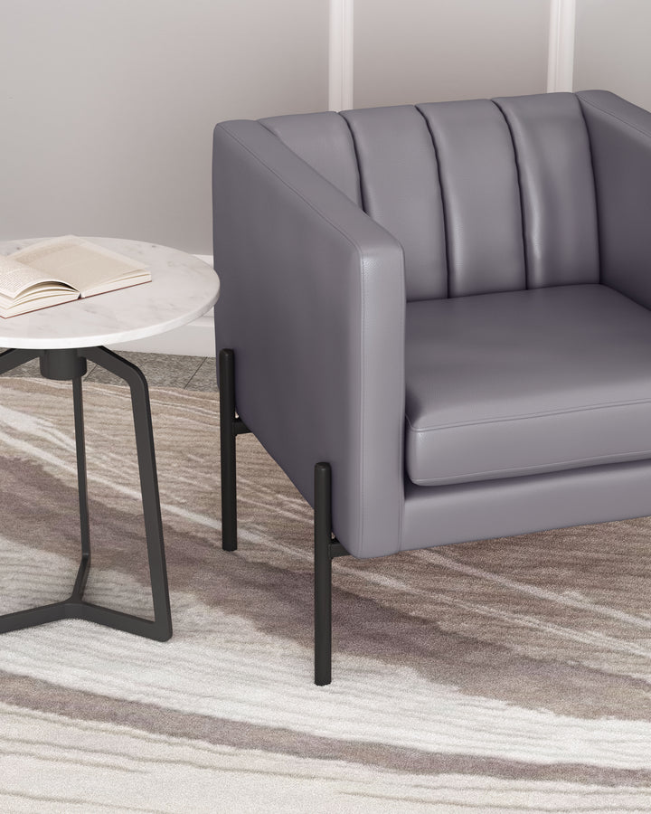 Zuo Jess Accent Chair Gray