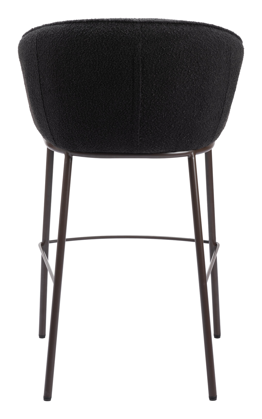 Zuo Essen Barstool Black & Bronze