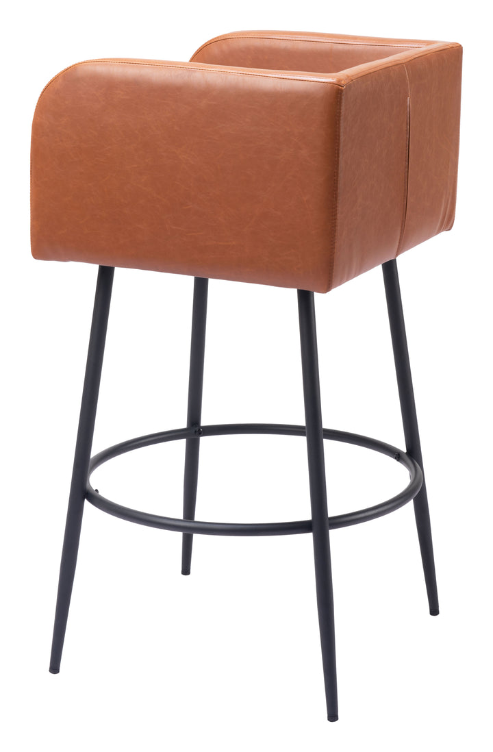 Zuo Horbat Barstool (Set of 2) Brown
