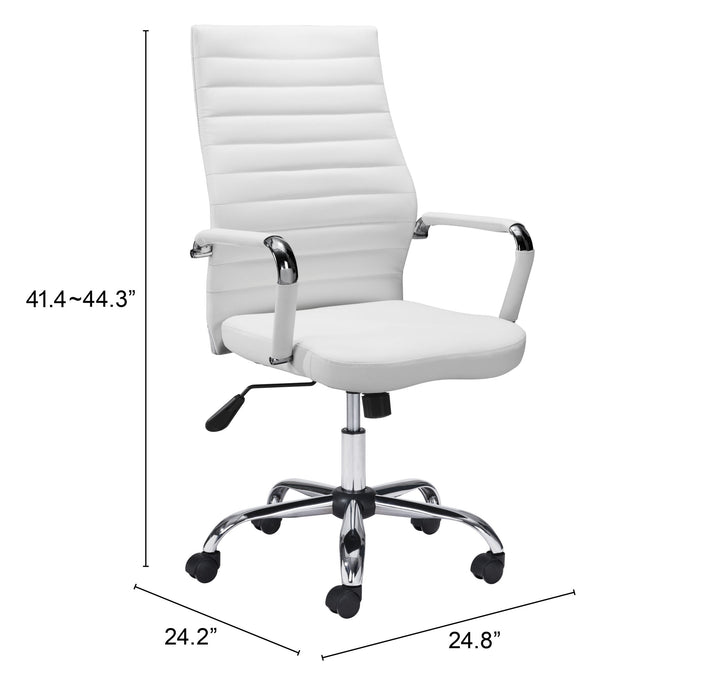 Zuo Primero Office Chair White
