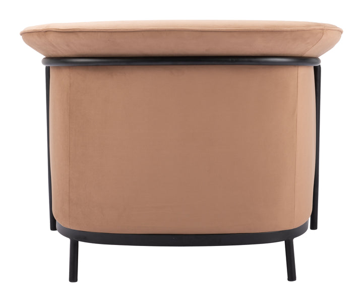 Zuo Burry Accent Chair Tan