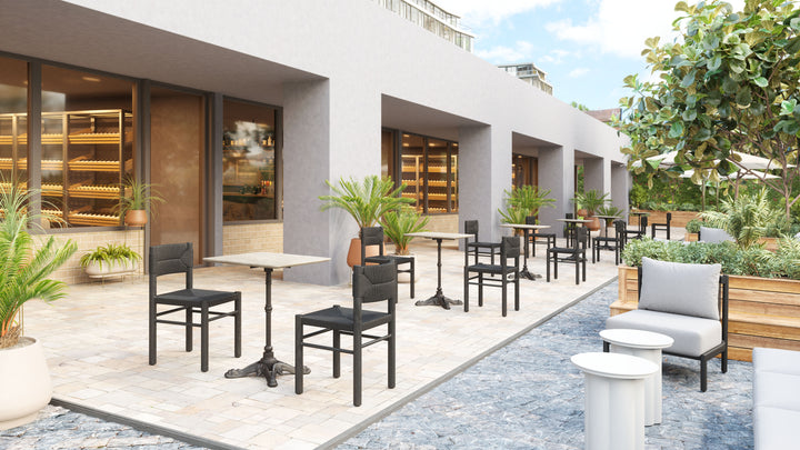 Zuo Alfresco Dining Table Gray