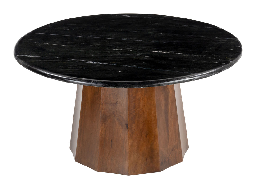 Zuo Aipe Coffee Table Black & Brown
