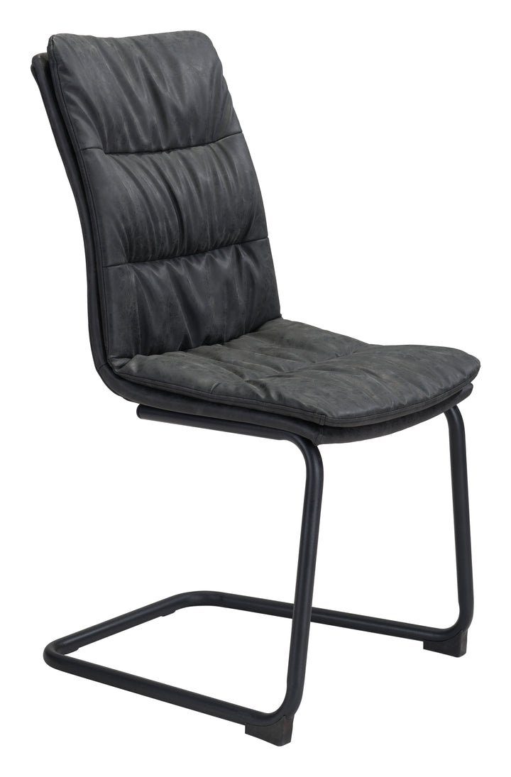 Zuo Sharon Dining Chair (Set of 2) Vintage Black