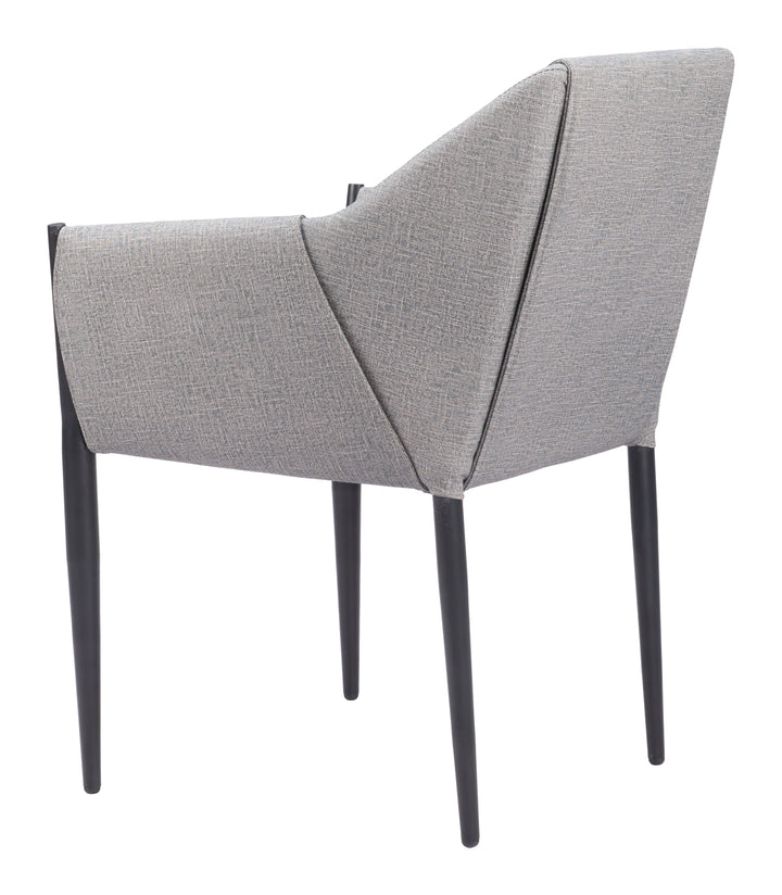 Zuo Andover Dining Chair (Set of 2) Slate Gray