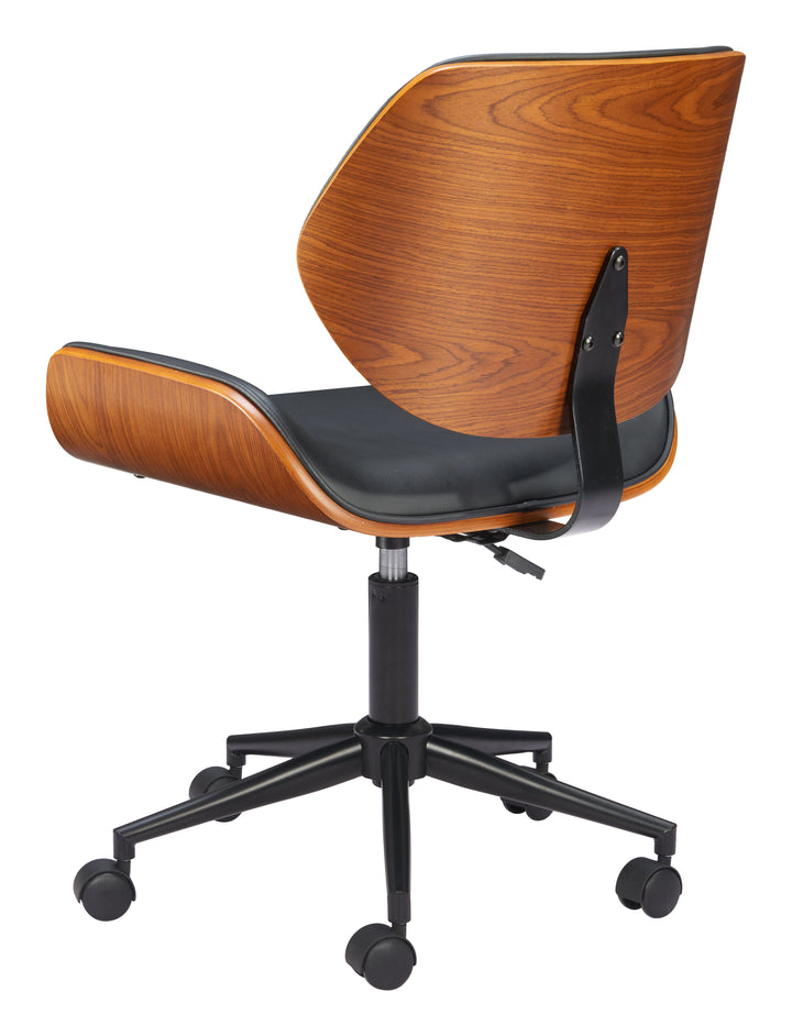 Zuo Flex Low Back Office Chair Black