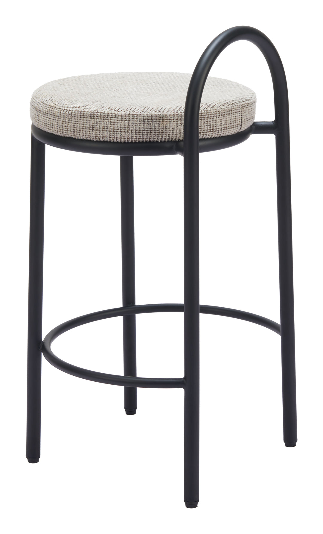 Zuo Sisal Counter Stool (Set of 2) Beige Tweed