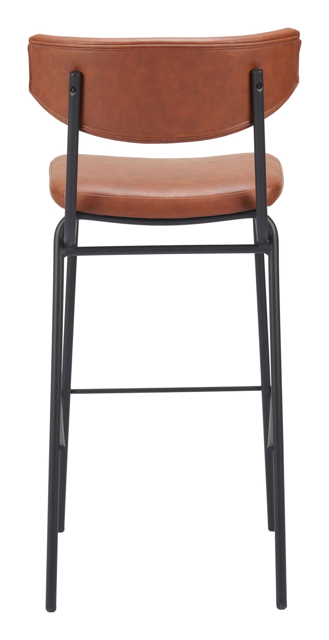 Zuo Charon Barstool (Set of 2) Vintage Brown