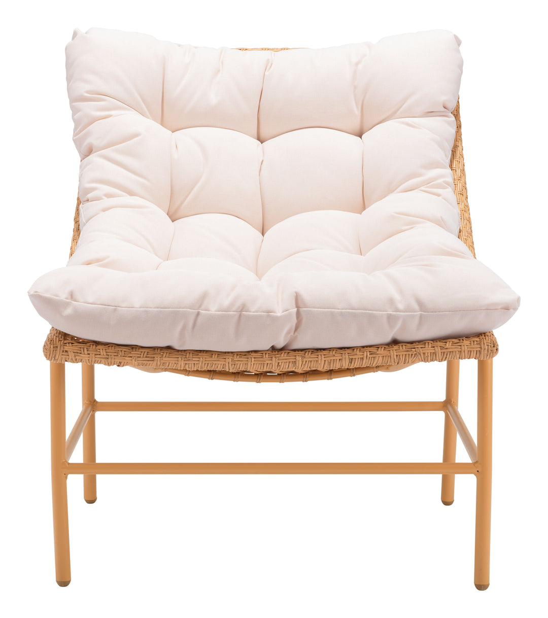 Zuo Merilyn Accent Chair Beige & Natural