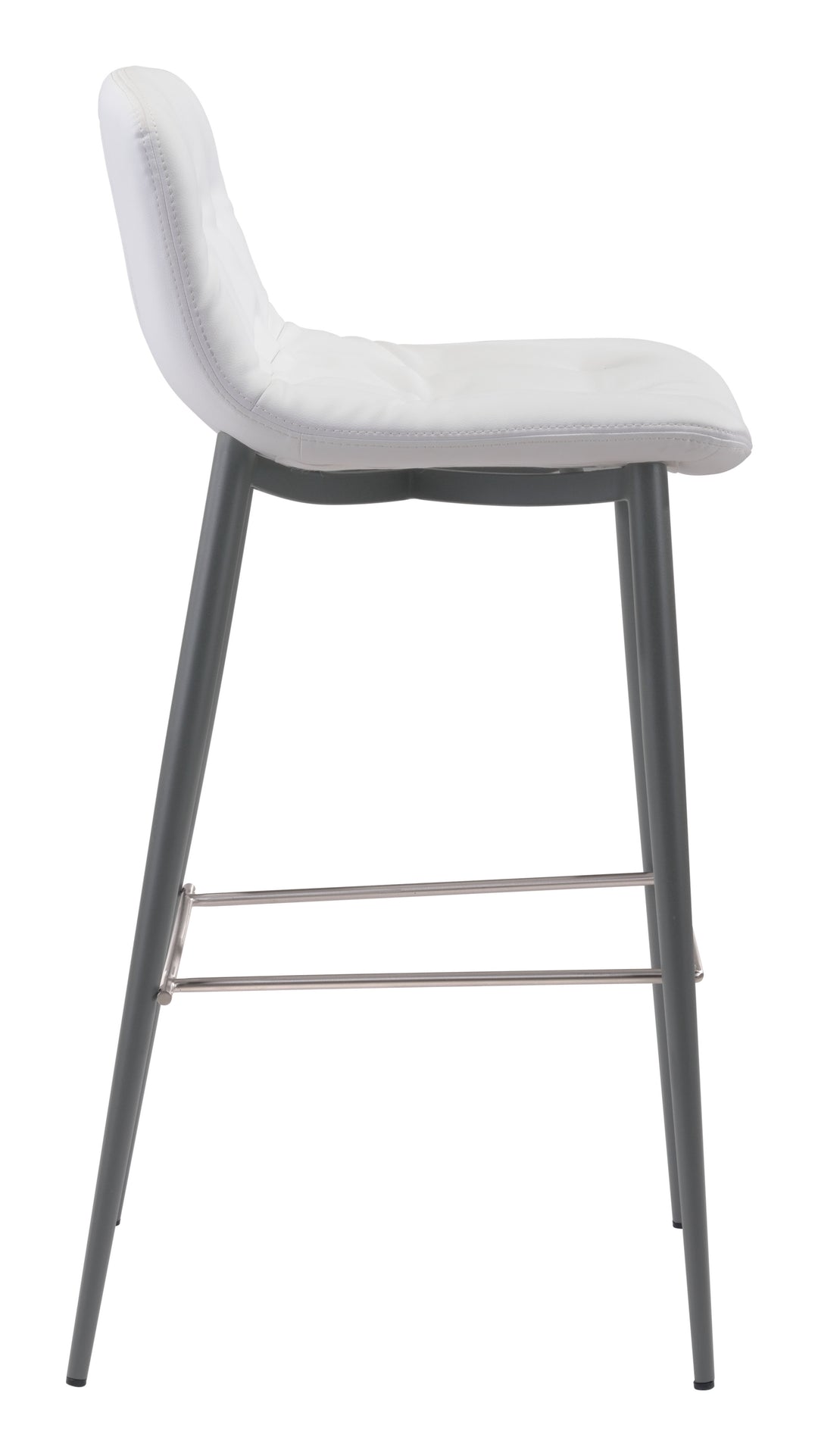 Zuo Tangiers Barstool (Set of 2) White