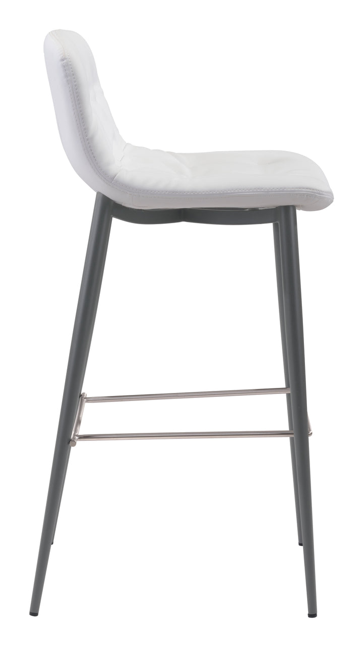 Zuo Tangiers Barstool (Set of 2) White