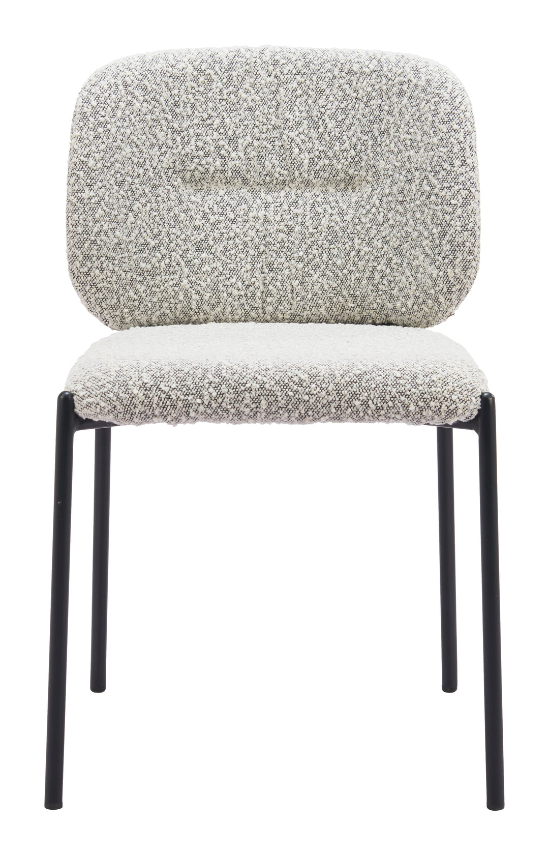 Zuo Plat Dining Chair (Set of 2) Gray
