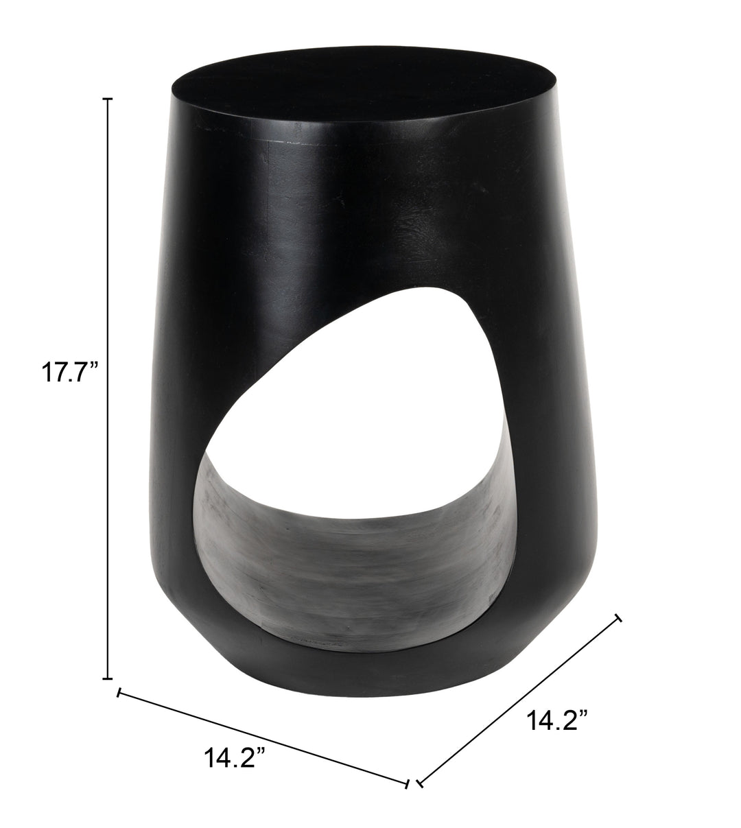 Zuo Tilk Side Table Black