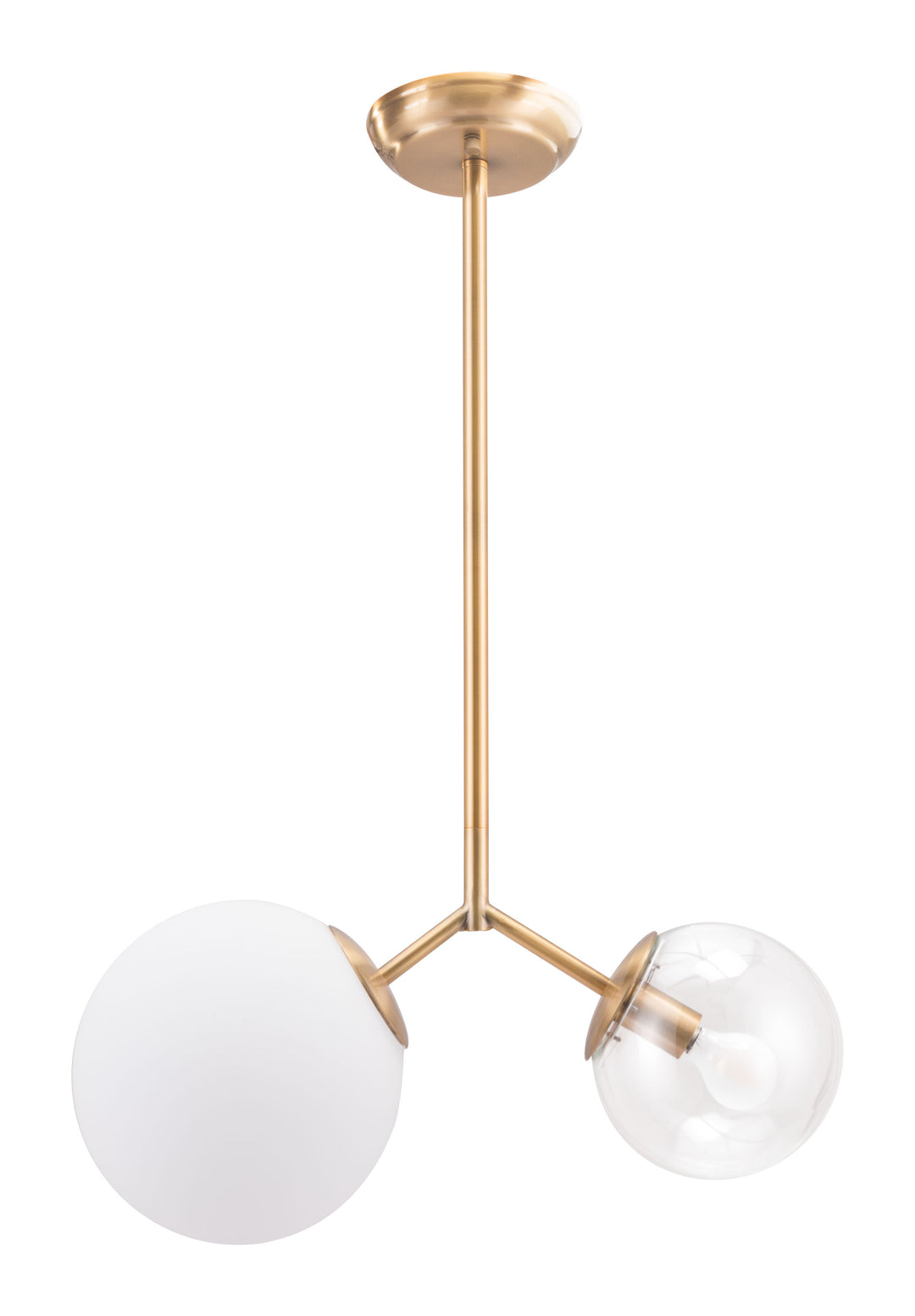 Zuo Constance Ceiling Lamp Brass