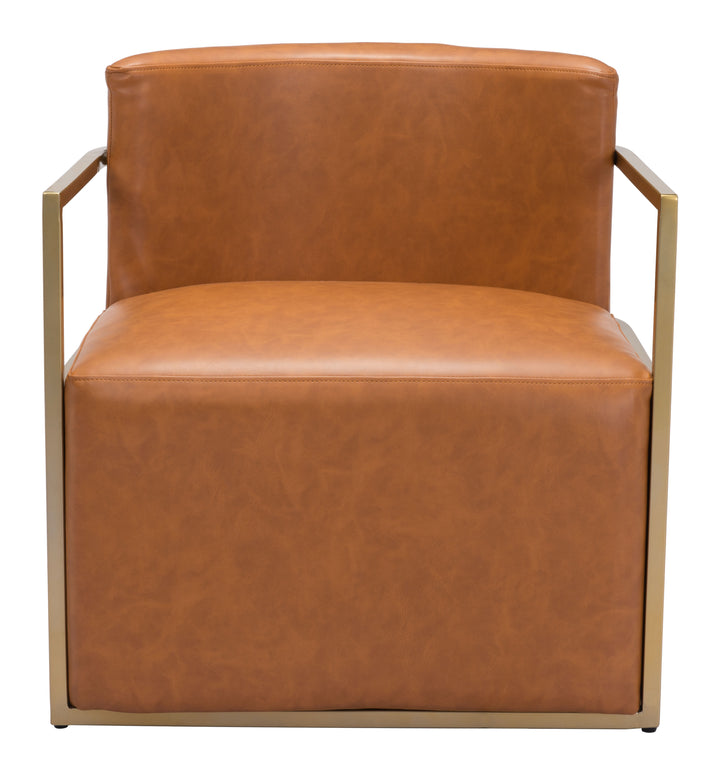 Zuo Xander Accent Chair Brown